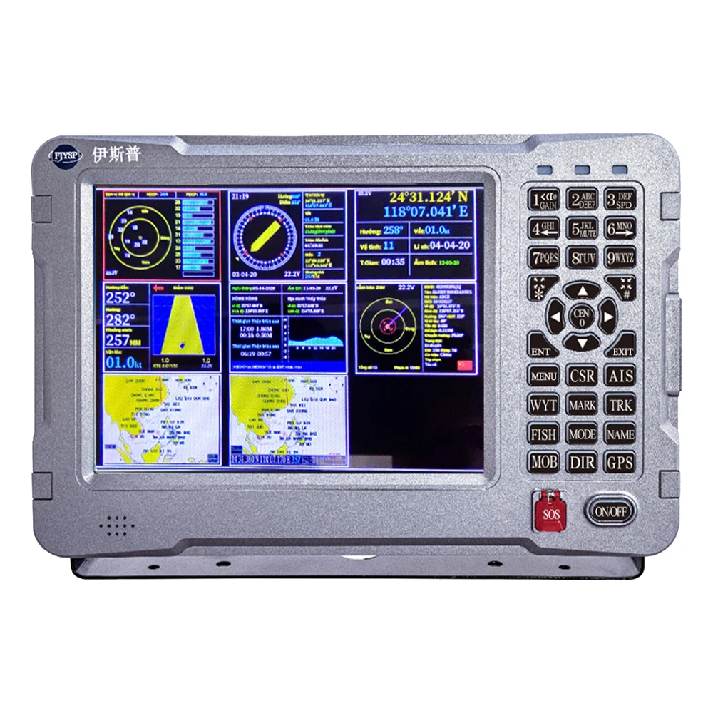 10 Inch Marine Electronics Satellite Navigation Boat Navigation System Fish Finder