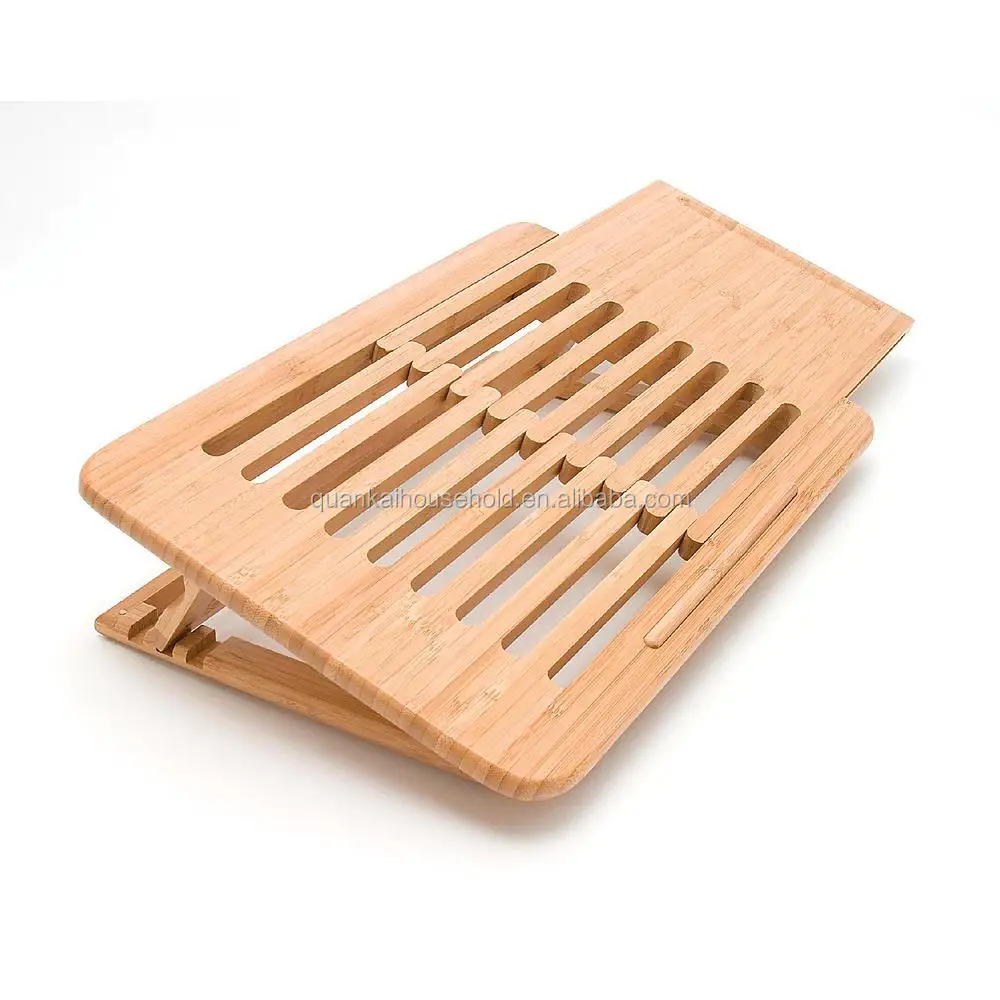 

Bamboo Laptop Cool Stand -Laptop Stand Holder Accessory for Students, Professionals and Designers