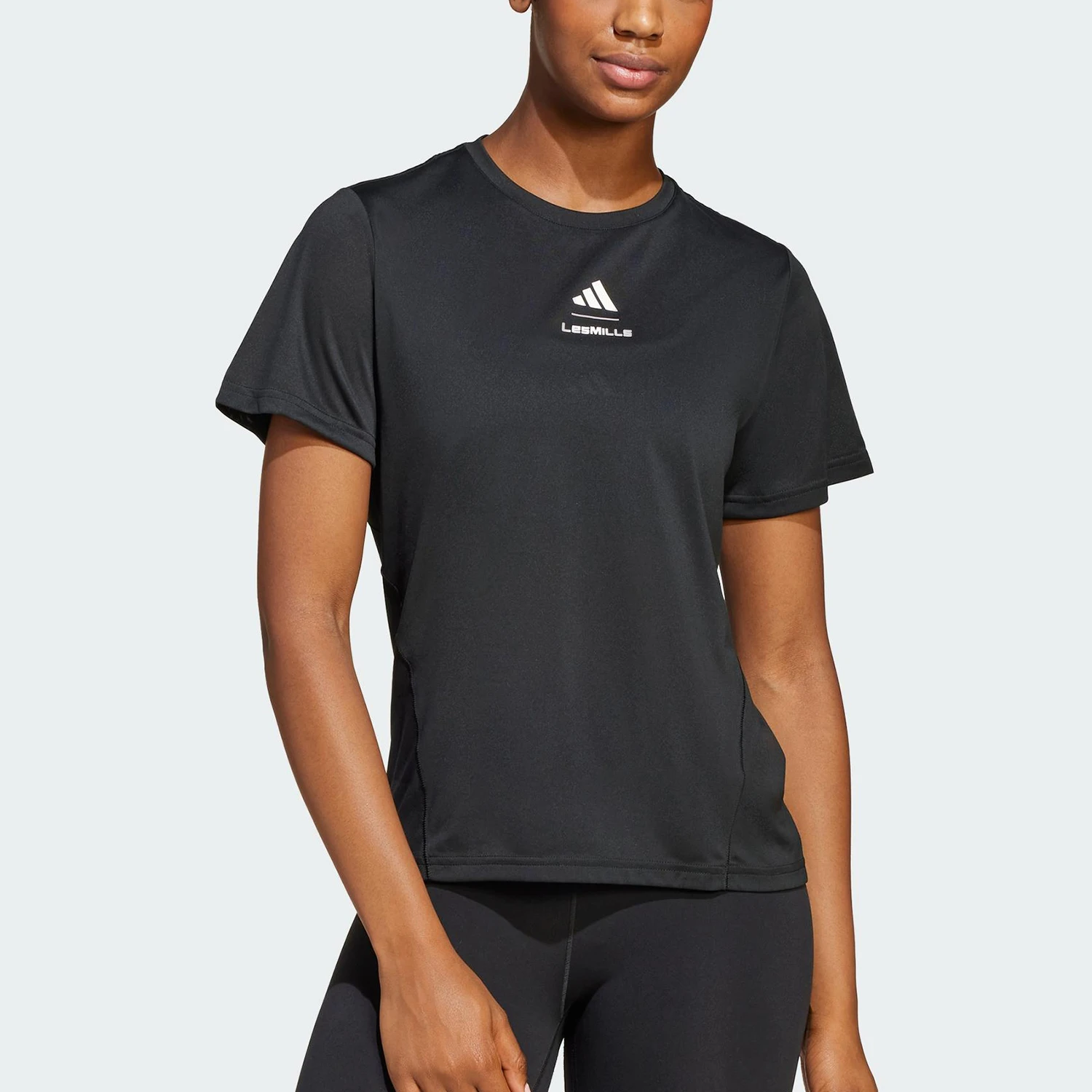 

Adidas genuine LES MILLS Women's Fitness Training T-Shirt JJ1431