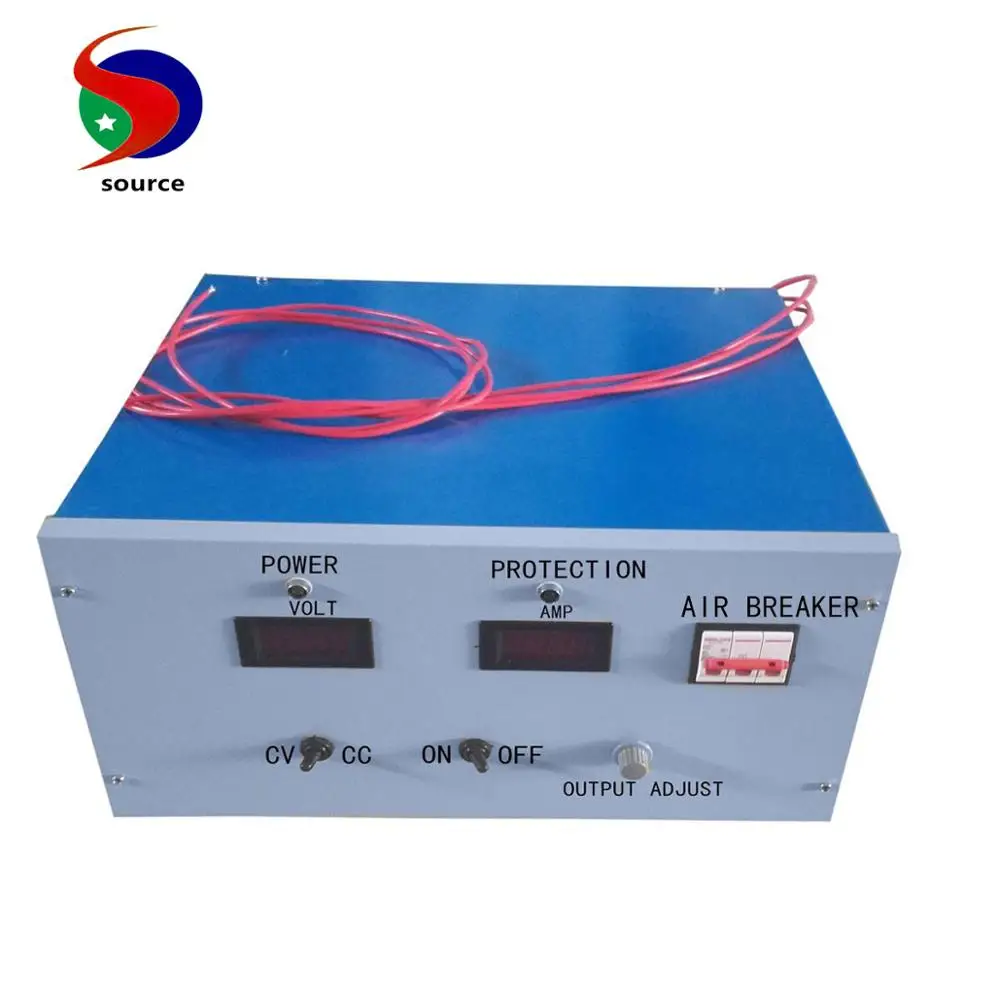 high frequency 100 volt 100 amp electrowinning machine