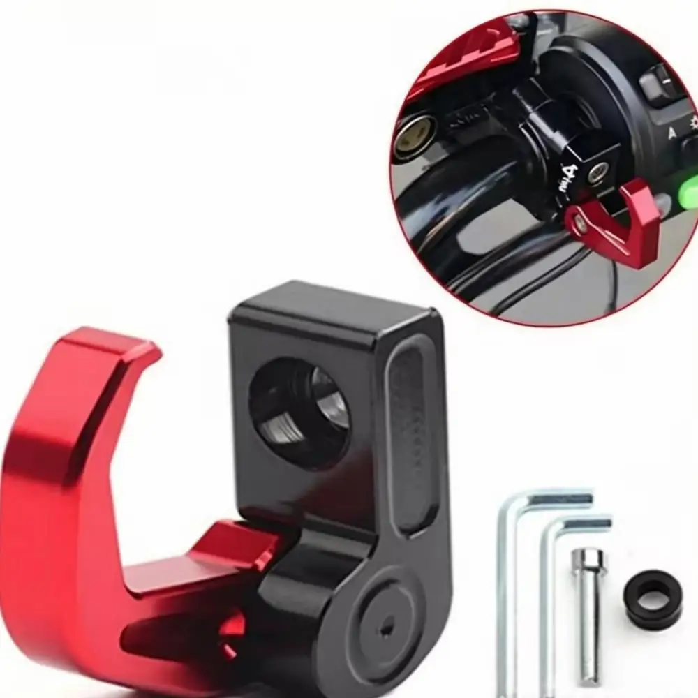 Aluminum Alloy Folding Side Hook Bike Accessories for Electric Vehicle Modification Motorcycle Front Object Hook