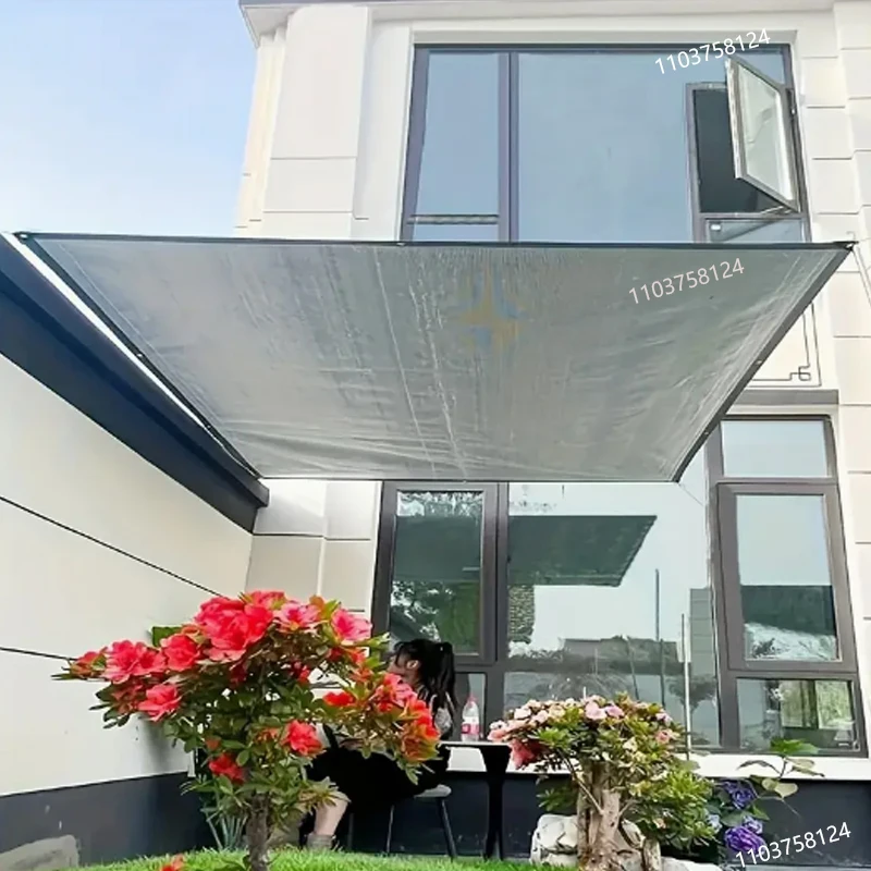 

Солнцезащитные сетки и зонтики 75-80% подходят для затенения садов, теплиц, уличных газонов и растений.