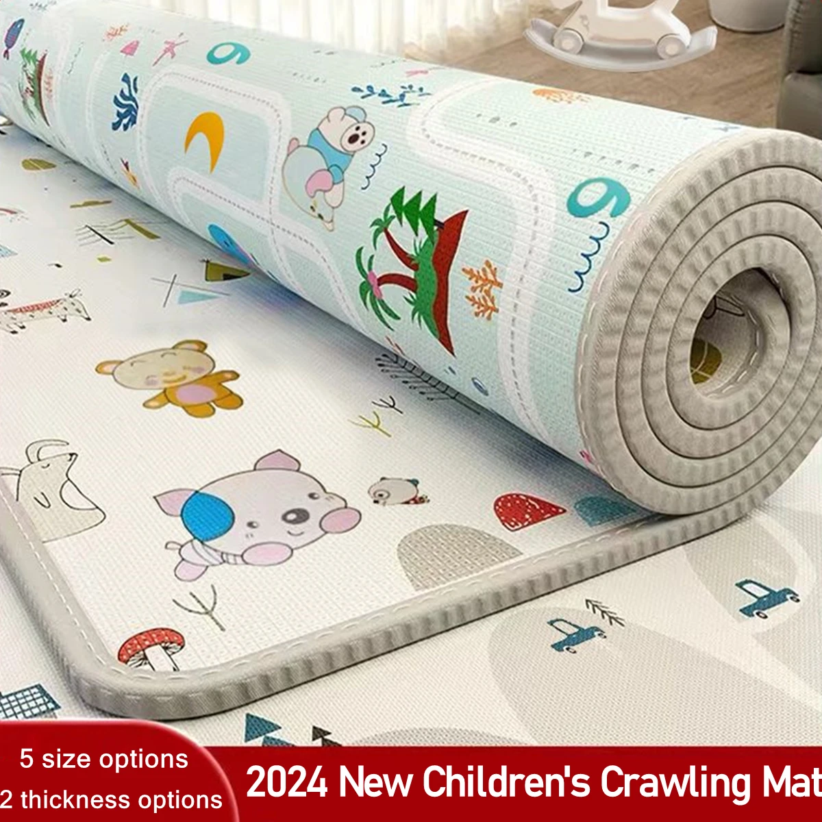 Non-toxic Thicken EPE Baby Activities Baby Crawling Play Mats Baby Activity Gym Room Mat Game Mat for Children's Safety Mat Rugs