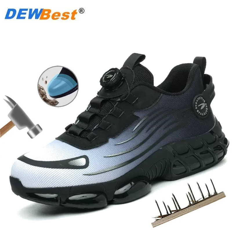 

Новая легкая удобная рабочая защитная обувь со стальным носком, ударопрочная, устойчивая к проколам рабочая обувь, защитная обувь