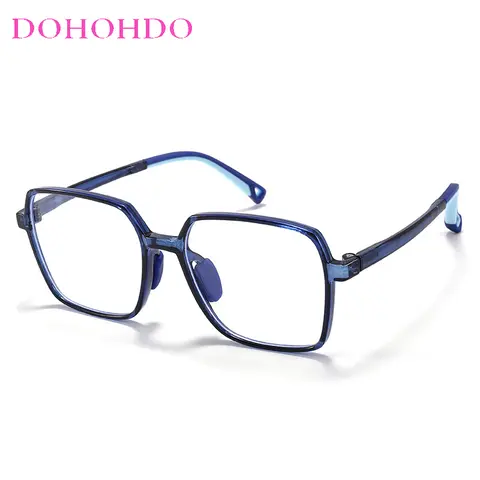 2024 블루라이트 방지 안경, 풀 프레임 안경, 어린이 컴퓨터, 소년 소녀, 시력 보호 안경, 블루레이 방지 렌즈