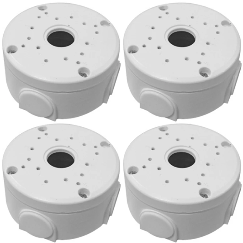 Universal Security Camera Junction Box Mount Bracket,Outdoor Use Waterproof Wall Ceiling Mount Cable Base Boxes-PZZW