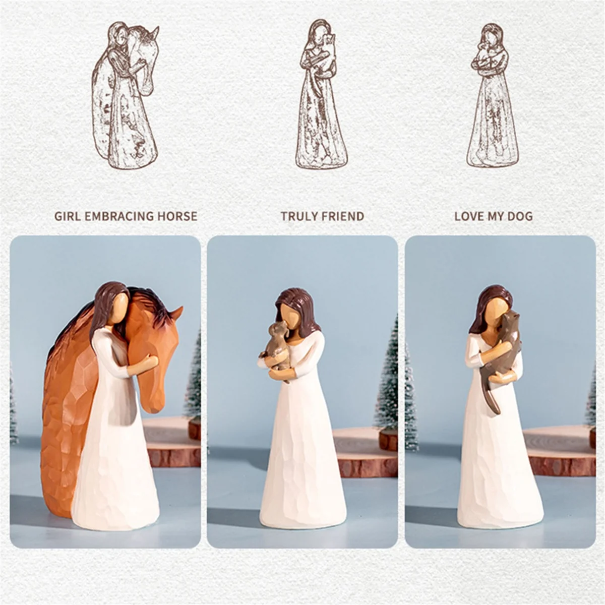 

【Exclusive-Deal!】Statue decoration