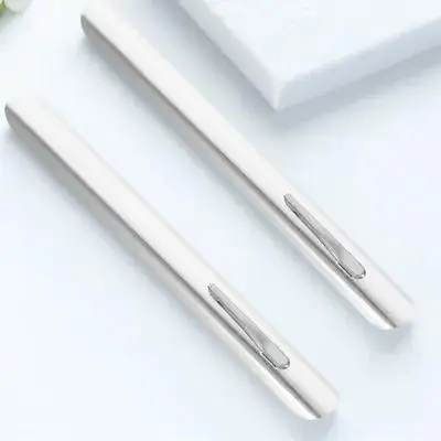 

2pcs Silver Bread Scraper Crumb Sweeper Stainless Steel Restaurant Cleaning Tool Kitchen Countertop Food Scraper