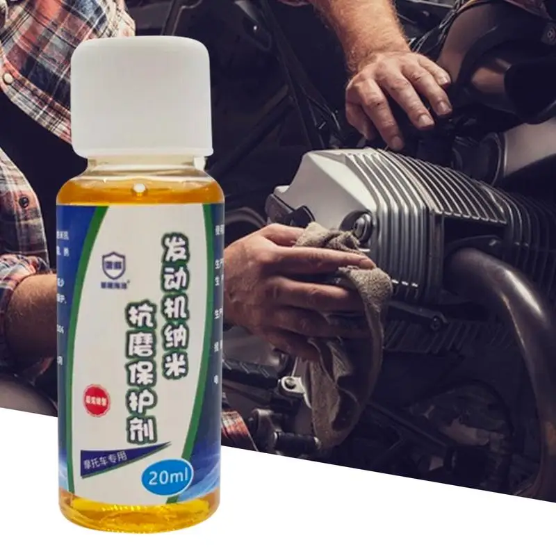 Engine Anti-Wear Protector 20ml Anti-Friction Protector Highly Effective Engine Restorer & Lubricant Engine Protection Oil