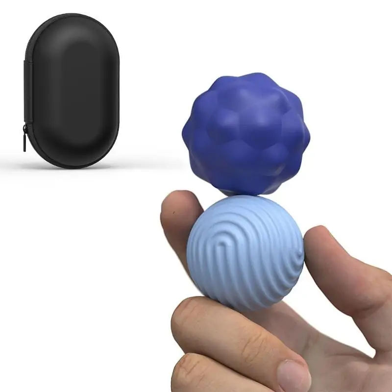 Safe Silicone Sensory Balls With Links For Imaginative Play for Calming P31B