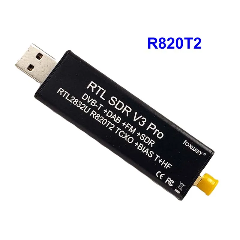 RTL-SDR v3プロrtlsdrドングルUSBヘッドセット,ラジオ受信機,sdr