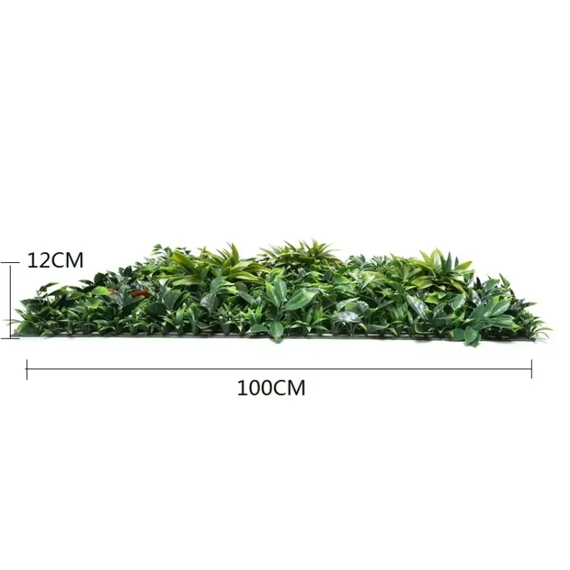 Fence Headge Grass Hedge Wall Artificial Hedge Boxwood Panels Green Plant Vertical Garden Wall For Indoor Outdoor Decoration