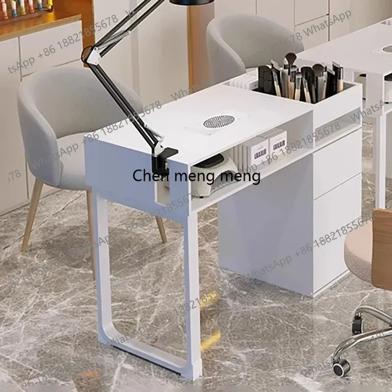 

F150 Folding Nail Table Display Stylist Design Beauty Manicurist Tables Equipment Vanity Mesa De Manicure Salon Home Furnishings