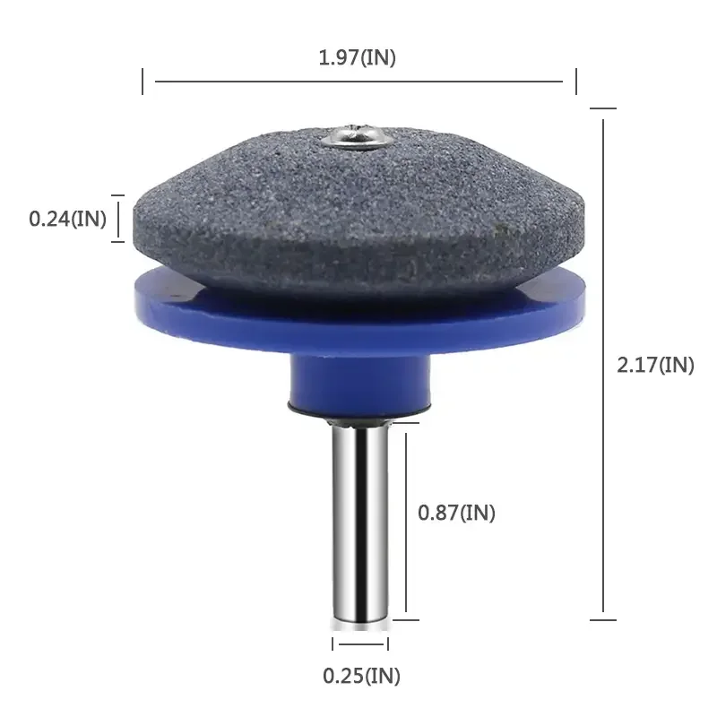 쉽게 날카롭게 하기: 내마모성 연삭 헤드와 숫돌 샌더를 갖춘 전기 잔디 깍는 기계 샤프너