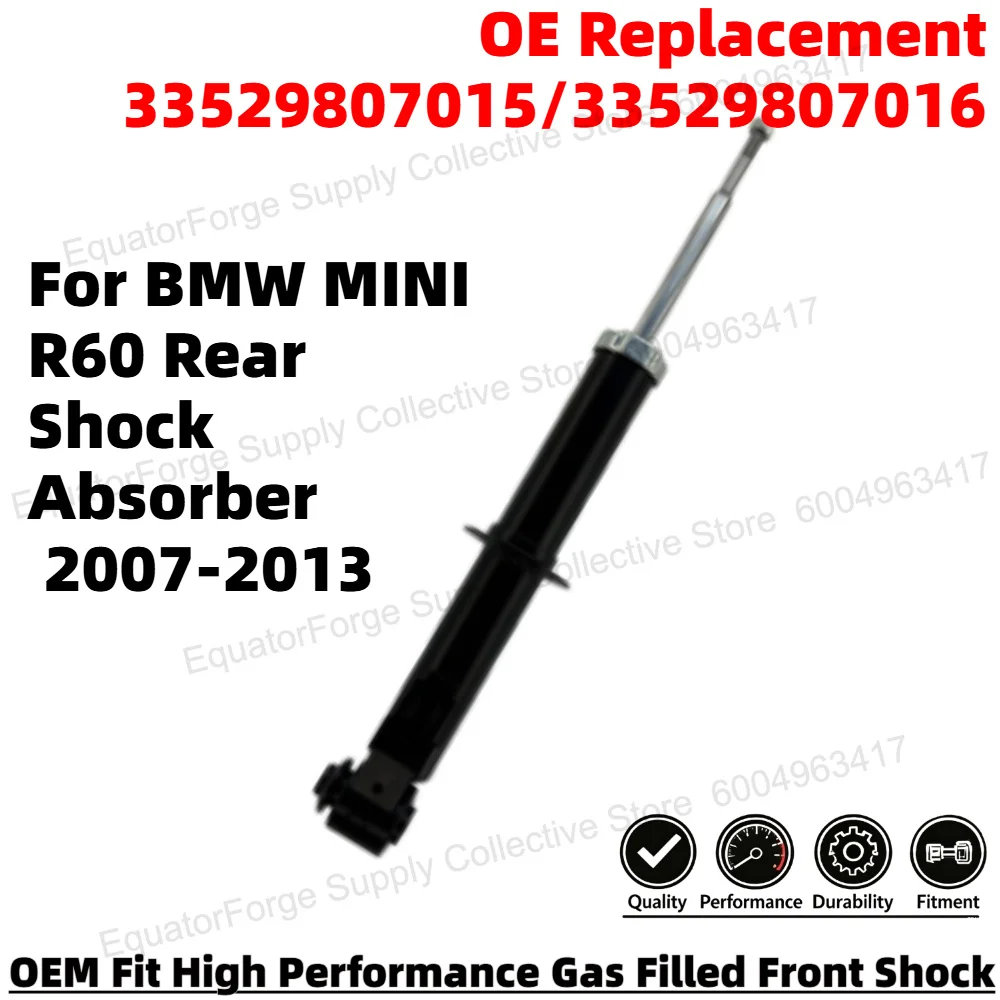 

High Performance Durable Rear Shock Absorber for BMW MINI R60 Smooth Ride OE Replacement 33529807015/33529807016