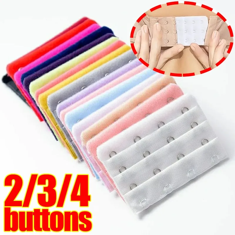 Bra Band Extender for Women Adjustable Comfortable Elastic Strap Multi Row Hooks Bra Extension Clip for Bras Lingerie Accessorie