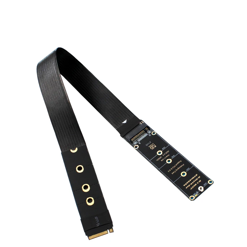 NGFF M.2 M-KEY NVME PCIE Extension Cable And Riser Card PCI-Express 4/3.0 x4 M Key Extender for M.2 2230 2242 2260 2280 SSD