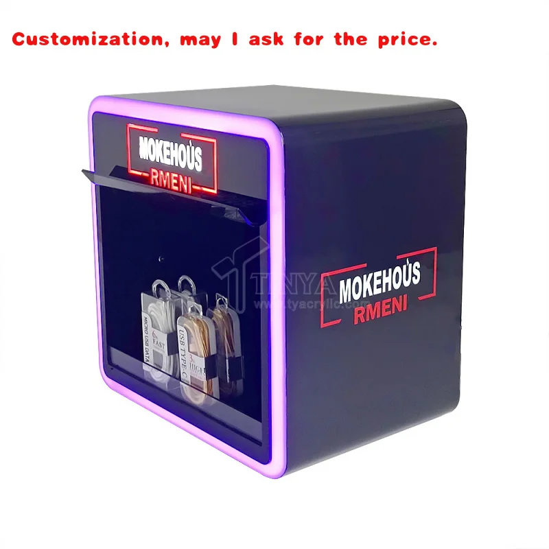 

custom.Black Myth Wukong Customize Acrylic Counter Top Display Stand Smoking Shop Acrylic Display With Led Lights