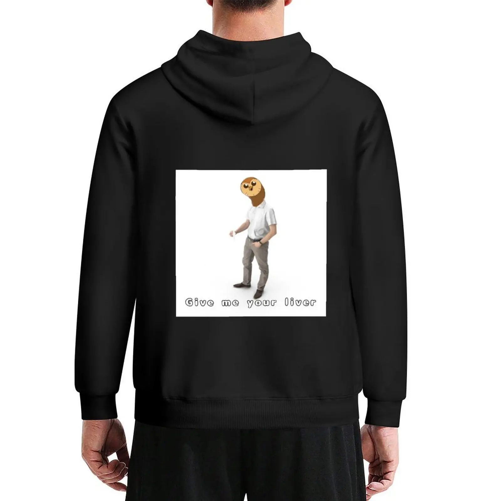 

Hooty Owl House wants your liver Hoodie korean clothes autumn new products mens clothes men's winter sweater hoodie