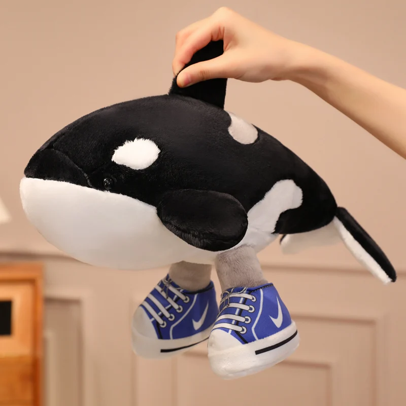 

Плюшевая игрушка Orca, кукла-акула, кулон, подушка, украшение, мягкая аниме-подушка, игрушка для сна, подарки на день рождения