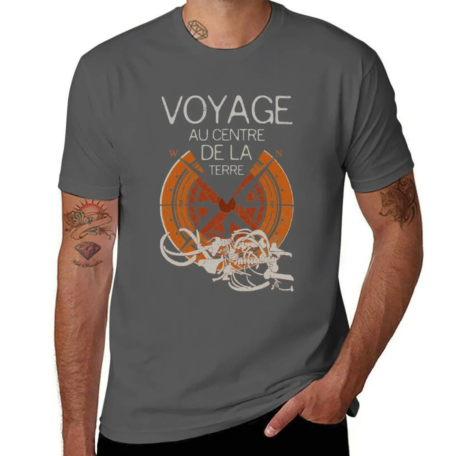 Books Collection: Jules Verne T-Shirt Lightweight Casual Summer T-Shirt