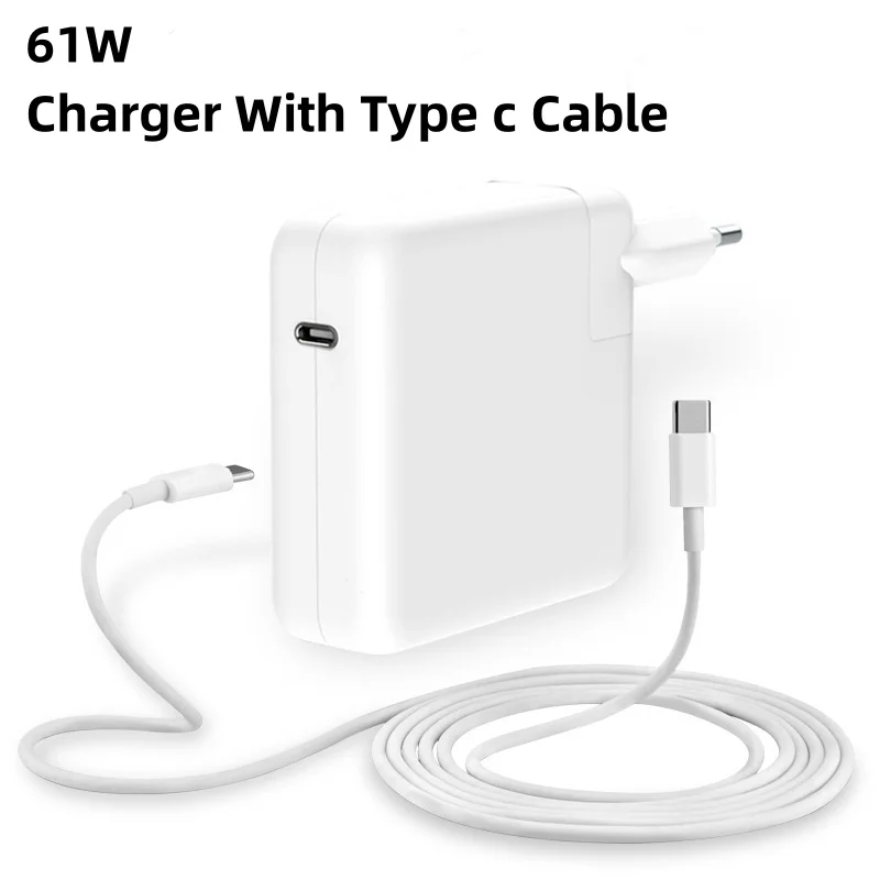30W 61W 87W 96W USB C PD-oplader Power Ac-adapter voor MacBook Pro16 15 13 inch Nieuwe lucht 13 inch 2020/2019/2018 Werkt met Type C
