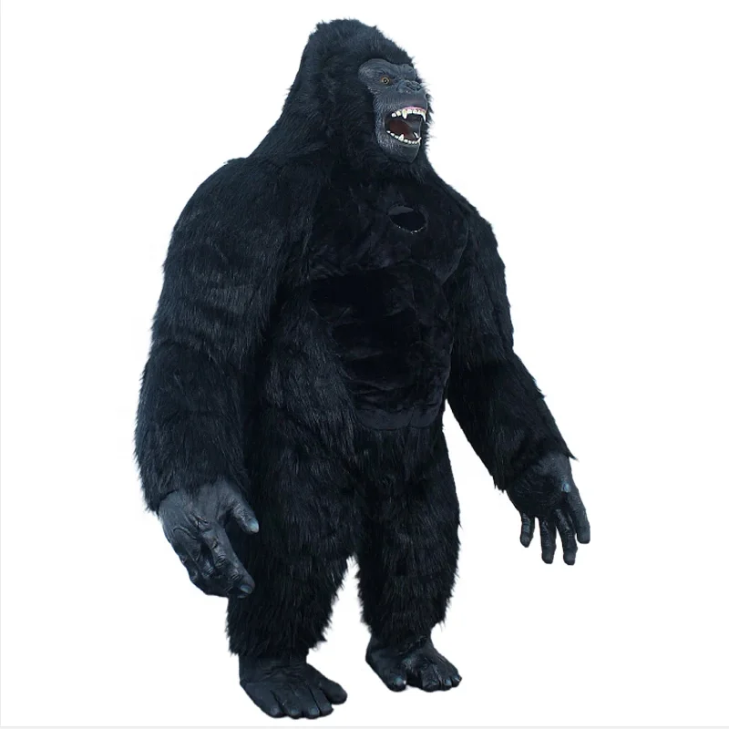 Gorilla panda inflatable mascot costume street funny polar bear mascot costume party play plush doll