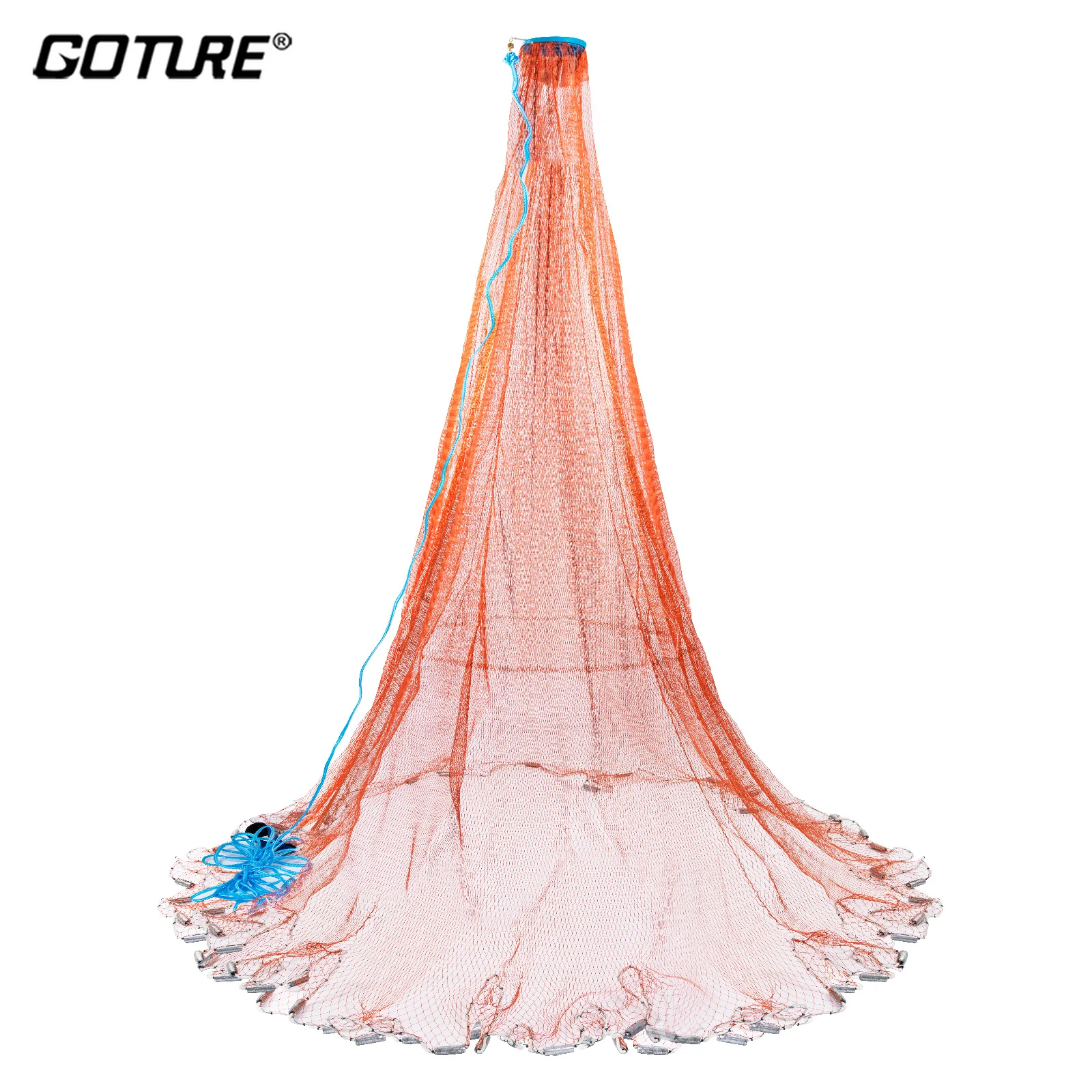 goture-1-piece-Epervier-multifilament-a-mailles-fines-pour-la-peche-et-la-chasse-aquatique-modele-usa-avec-ligne-de-lancer-manuel
