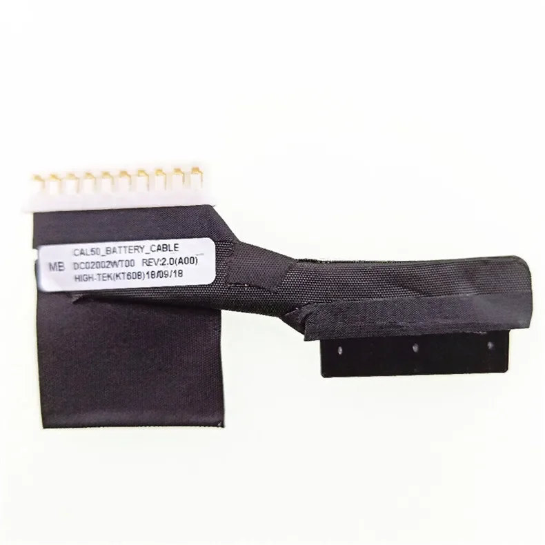 Câble flexible de batterie pour Dell Latitude 3490 3590 Inspiron 5570 5575 P75F, connecteur de câble de batterie d'ordinateur portable de remplacement 0FM0F1 DC02002WT00