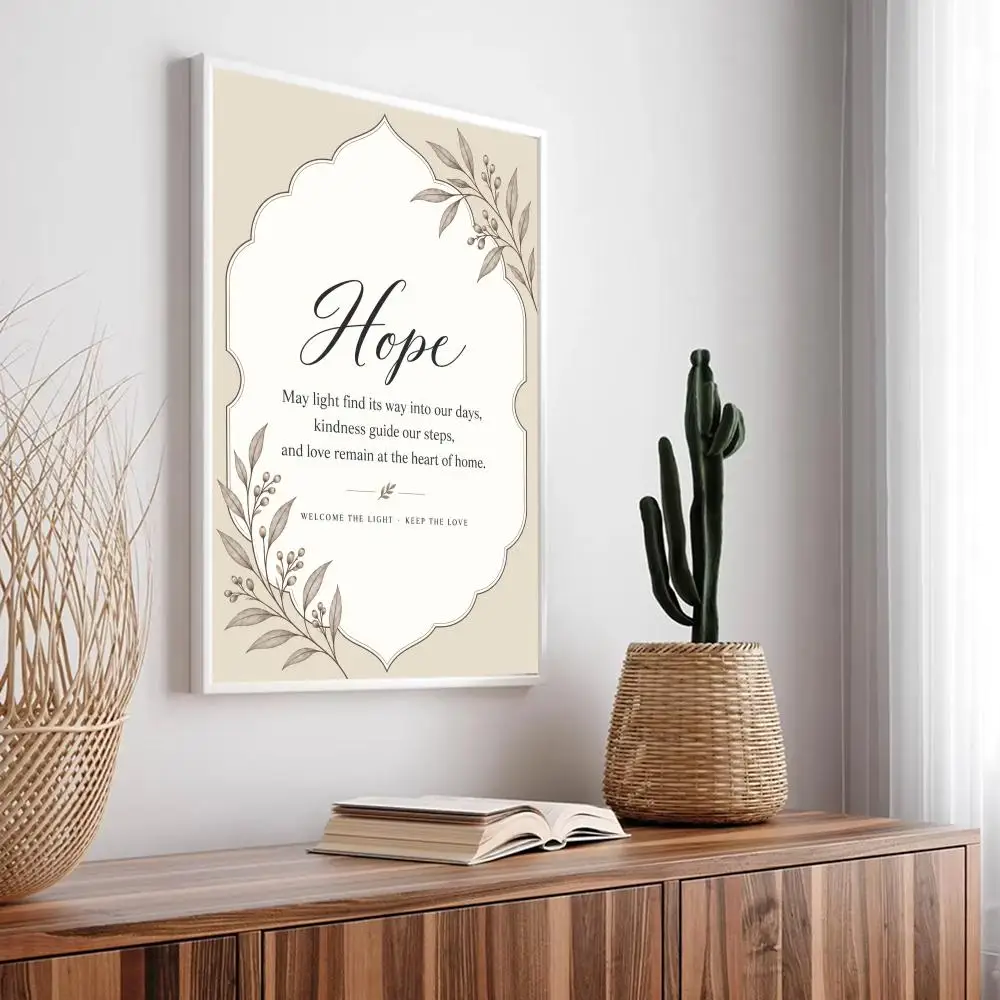 Modern Quran Verse Ayatul Kursi 4 Quls Surah Al Fatiha Wall Art Canvas Print Poster for Living Room Home Decor Poster