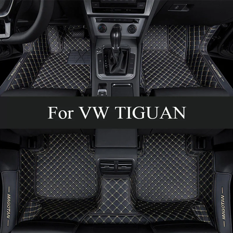 

Car floor mats for VW TIGUAN 2009 2010 2011 2012 2013 2014 2015 2016 Custom auto foot Pads automobile carpet cover