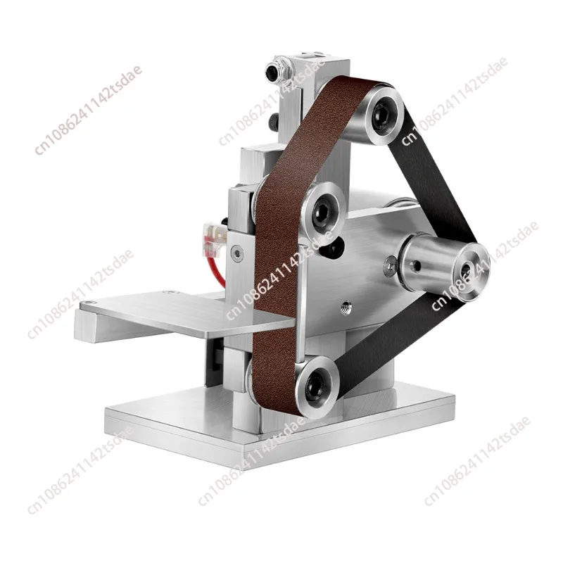 Belt sander Small miniature sand belt sharpener Grinder DIY polisher Flattening machine Mini sander