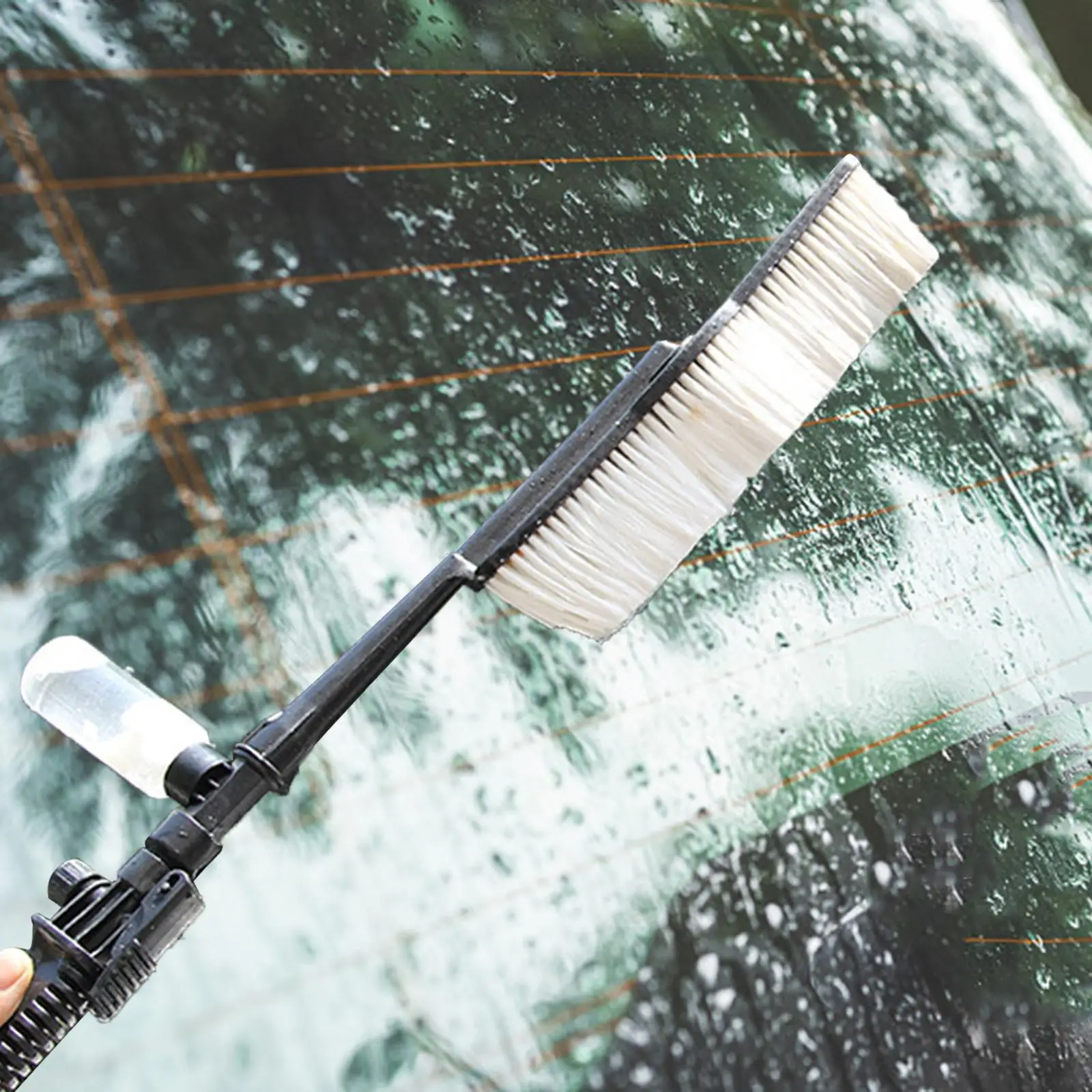 

Car Washing Brush Set Cleaner with Soap Dispenser for Auto Wheels Truck