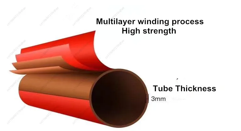 جودة عالية 4M 5 6M الألياف الزجاجية سلم متداخل الأجزاء درجة سلم