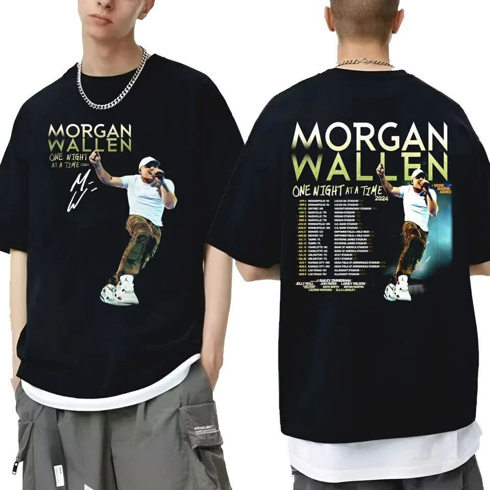 

Hot Morgan Wallen 2024 Shirt Country Music Men S-5XL T-shirt