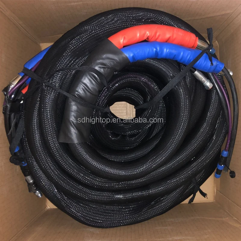 PU heated hose for Polyurethane  foam insulation polyurea spray machine