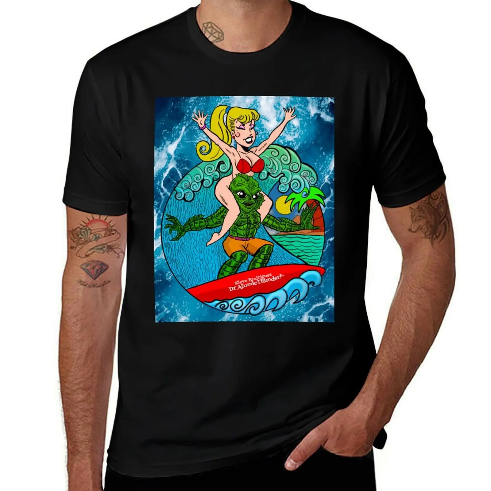 

Go t Let's graphic T-Shirt for tees man cotton cotton t shirt shirts shirts t man Surfing! 100%