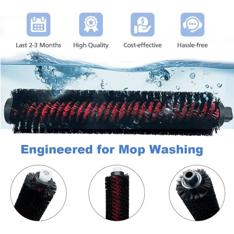 M02K-For Roborock S7 Maxv Ultra / S7 Pro Ultra مكنسة كهربائية فرشاة جانبية رئيسية ممسحة قماش فلتر Hepa أكياس الغبار الملحقات