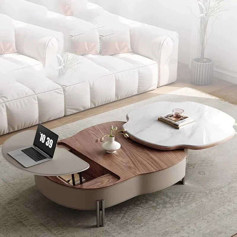 

Luxury Living Room Table Coffee Modern Sofa Side Tables Center Nordic Furniture Elegant Rooms Dining Bedside Mesa Centro Service