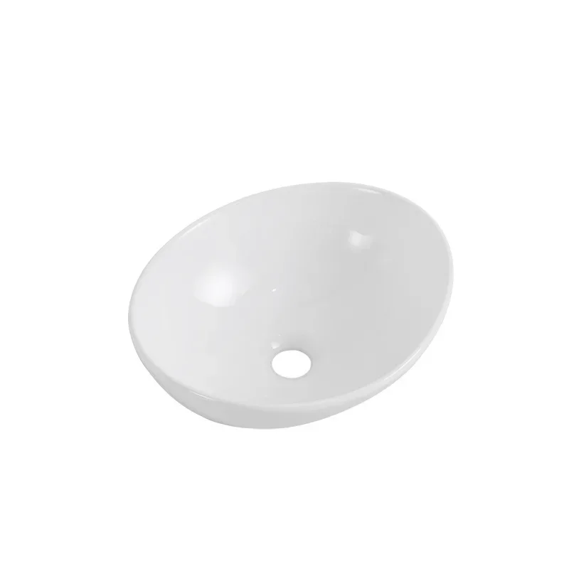 Mini ceramic simple bathroom hand washing small + single stage art basin surface yang clothes thin edge square side drainage