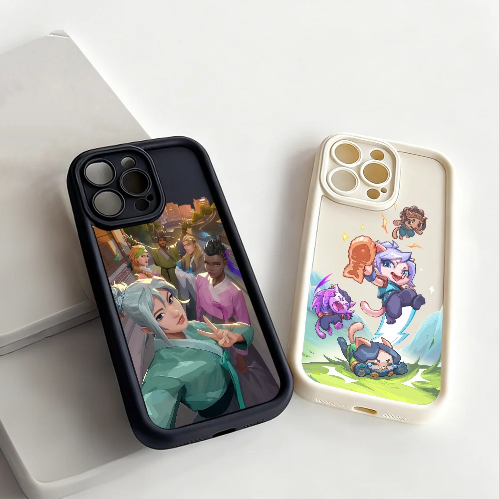

GAME V-Valorants Phone Case FUNDA For IPhone 17 16 15 14 13 12 11 MINI Plus Pro Max Soft TPU Back Cover