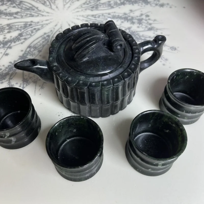 Medicina naturale tibetana King Stone prodotti per la salute, tazza da teiera, tazza da tè, tazza di bambù di dimensioni