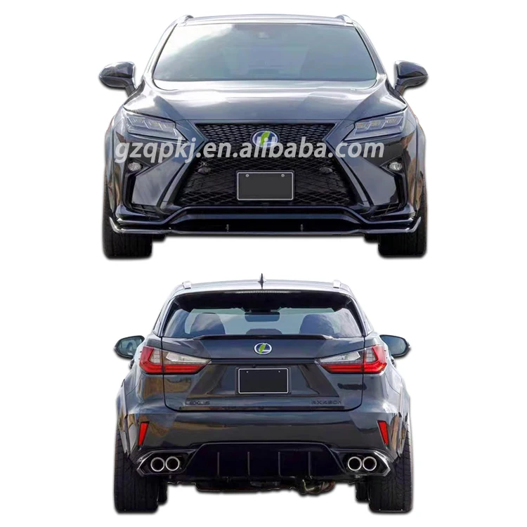 

AIM version of carbon fiber Front bumper lip After the lip Rear spoiler For 2016-2019 lexus RX200/300/450h Body kit