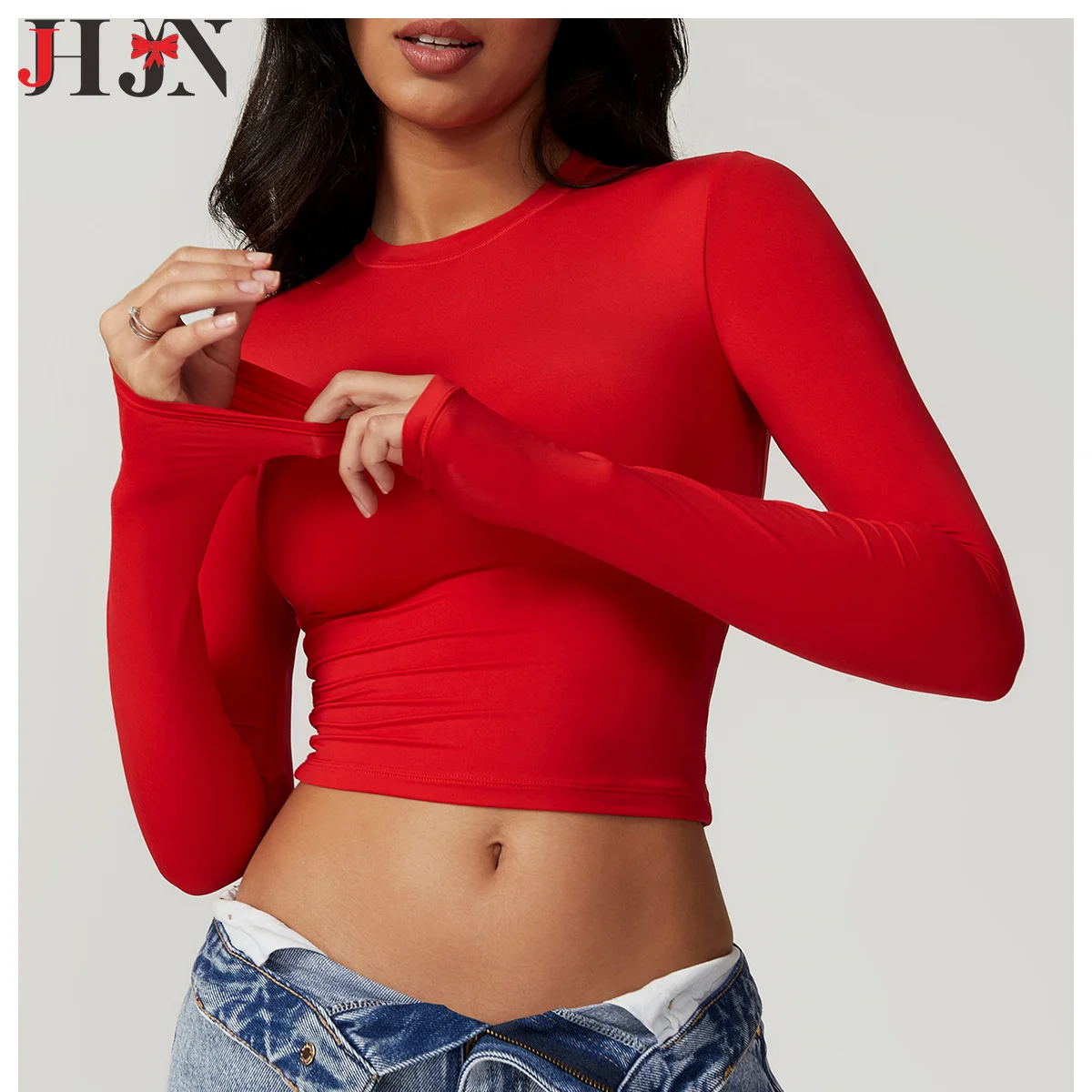 Tight Fitting Sports T-shirt Quick Drying Long Sleeves Yoga Clothing Pilates Run Motion Bodybuilding Long Sleeved Shirt Superior