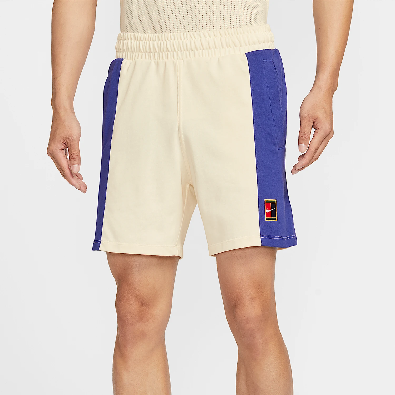 Nike genuine Court Heritage Men's Tennis Knit Shorts FZ6952-110