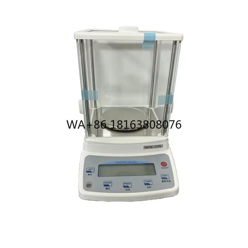 Analytical Balance Digital Electronic Lab Scale Accuracy Weighing Instrument for Plastic Rubber Powder Metal Sample Testing