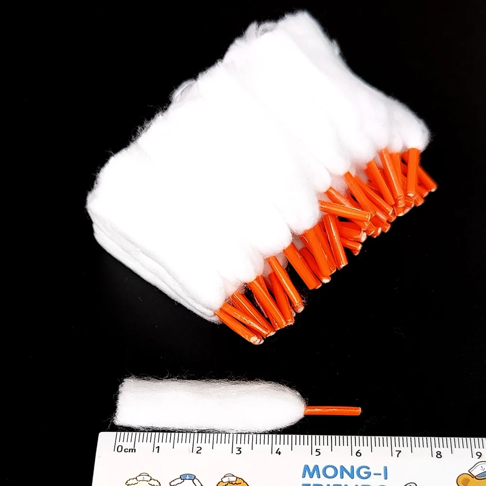 

500/250/100/50Pcs 3.0mm PREMIUM Head Diameter Clean Disposable Cotton Swab Wool Prime Mesh Fiber