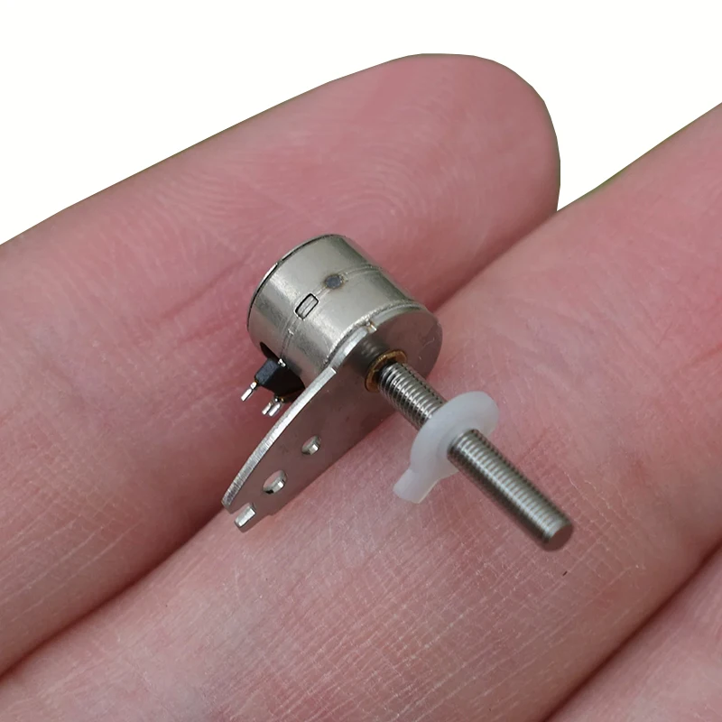 

Nidec Miniature Tiny 6mm Linear Stepper Motor 2-Phase 4-Wire Stepping Motor Moving Block Slider Motor for Camera Lens