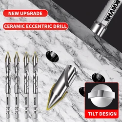 Accessories Special Crooked Tip Eccentric Drill Bit Set For Concrete Masonry Metal Glass Ceramic Tile Electric Drilling Tool  ﻿