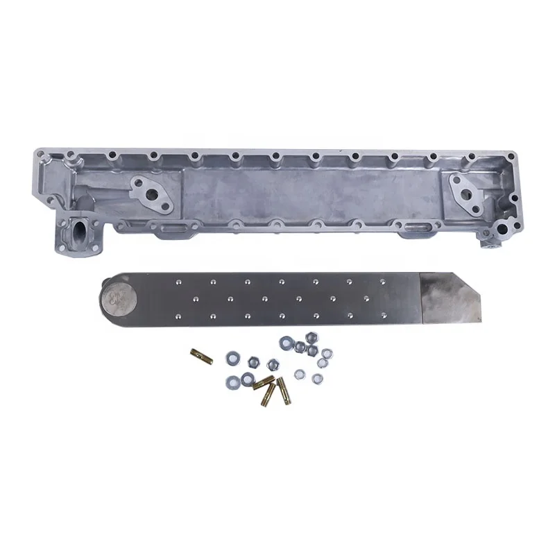 Aftermarket 6BG1 Engine Oil Cooler Compatible with 1-21700-249-2 Z-1-21700-249-1 Z-1-21700-249-2, with 1 Year Warranty